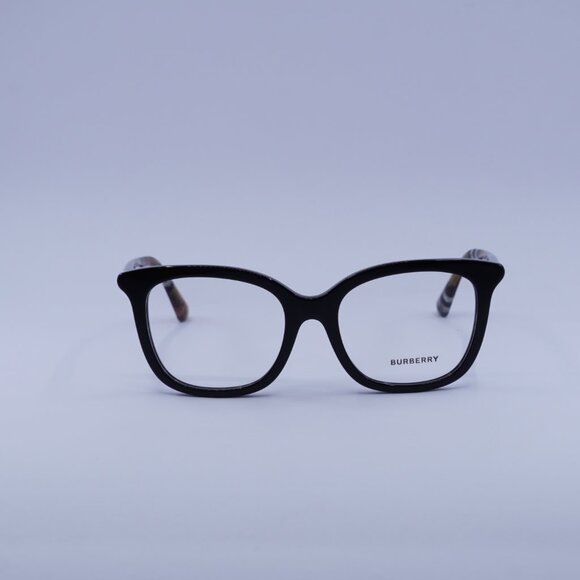 Burberry BE2430 4161 Eyeglasses Black 53mm Square Frame - Picture 3 of 10